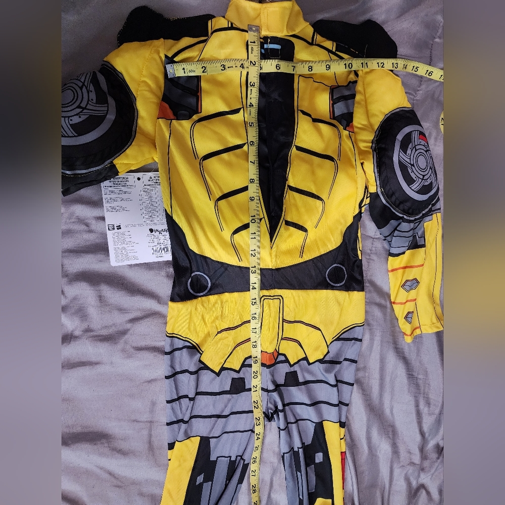 NWT Size Small (4-6) Transformers Bumblebee Kids Costume - Picture 6 of 7